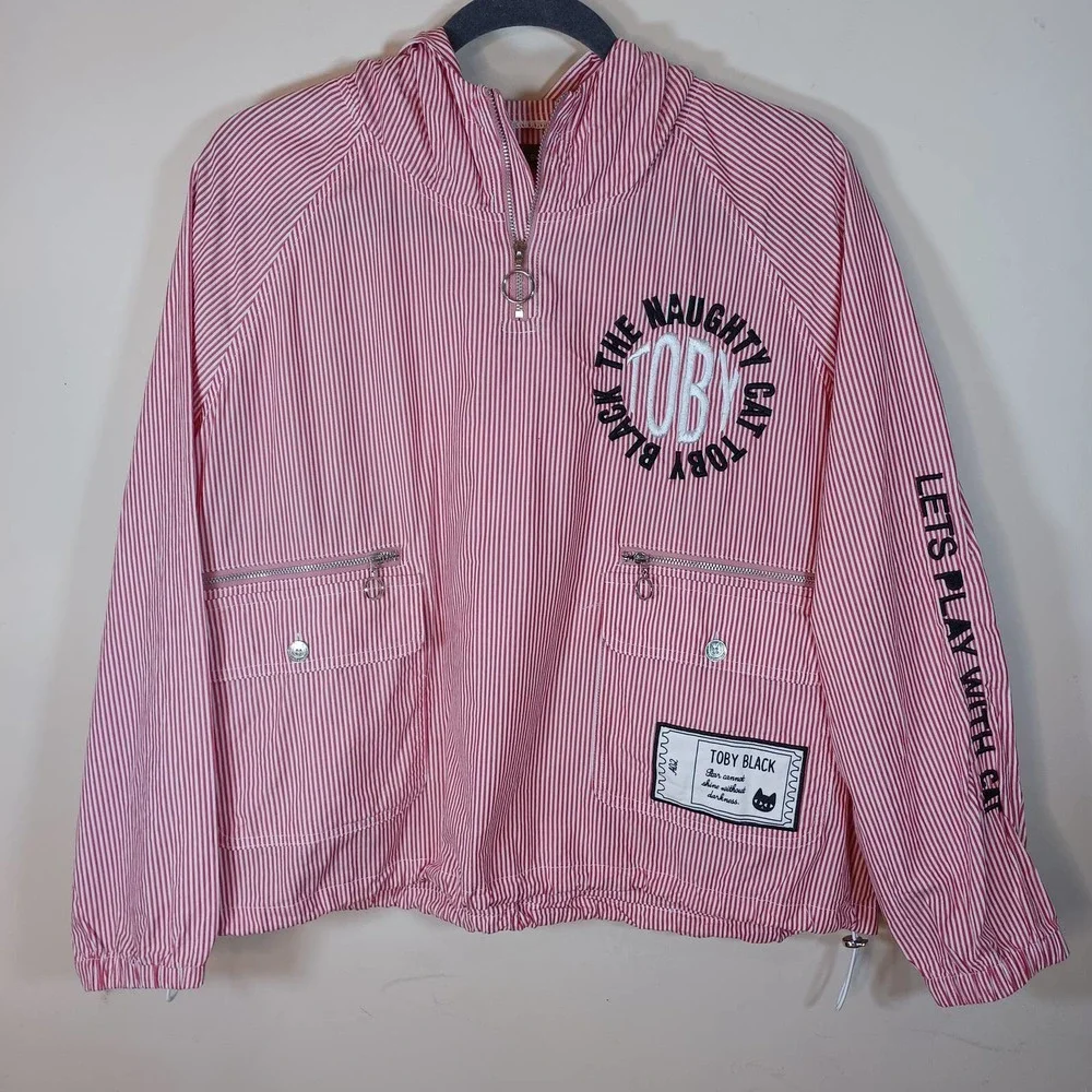 Toby Black Cat Hooded Jacket - Picture 3 of 8